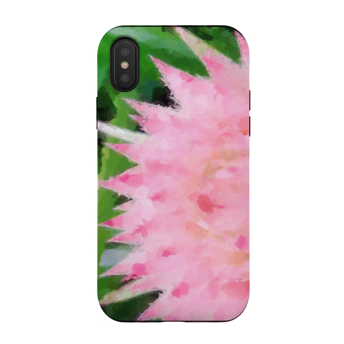 iPhone Xs / X StrongFit Pink Explosion by Majoih