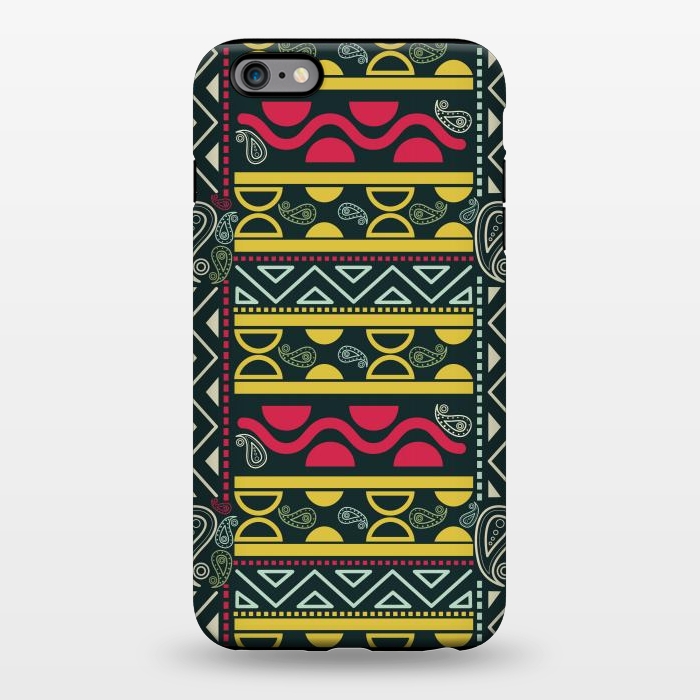 iPhone 6/6s plus StrongFit colorful aztec  by TMSarts