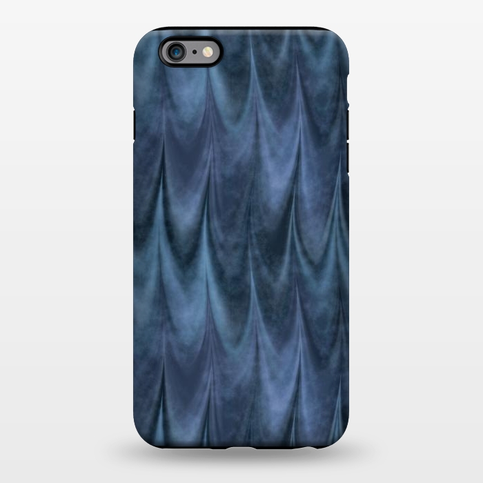iPhone 6/6s plus StrongFit Blue Wbstract Waves by Andrea Haase