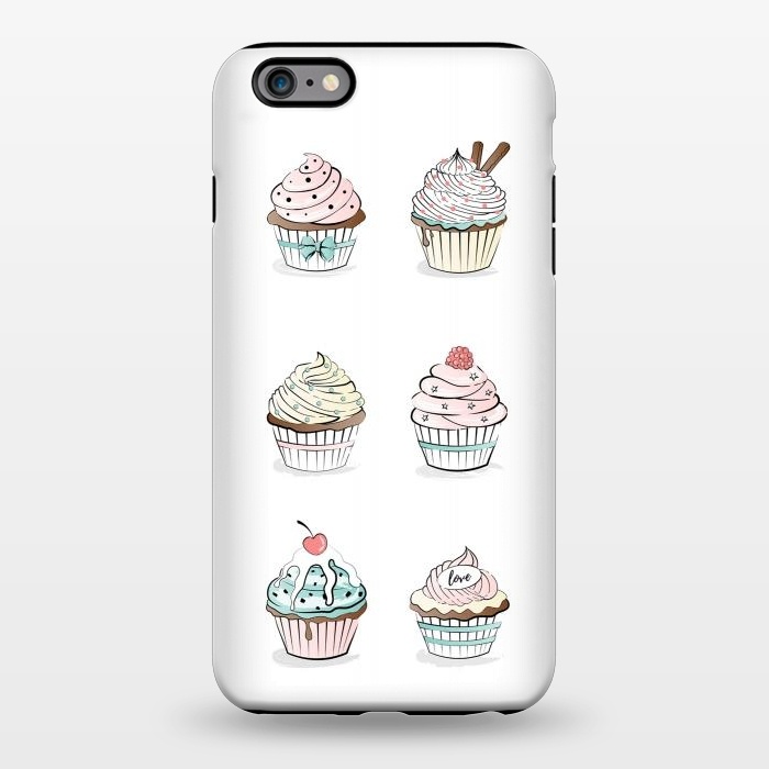 iPhone 6/6s plus StrongFit Sweet Cupcakes by Martina