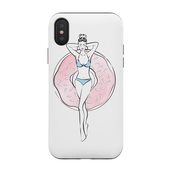 iPhone Xs / X StrongFit Summer Time Relax by Martina