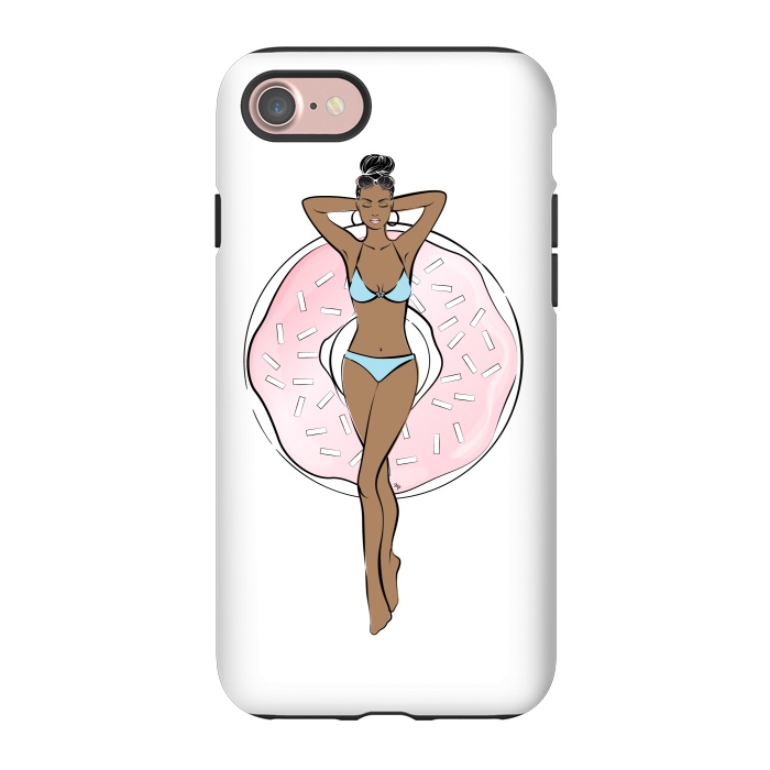 iPhone 7 StrongFit Summer time relax Dark skin by Martina