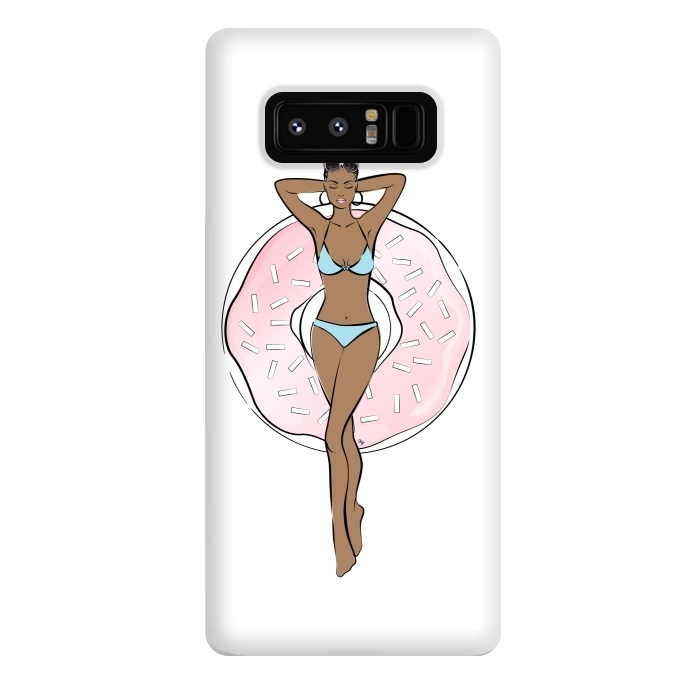 Galaxy Note 8 StrongFit Summer time relax Dark skin by Martina