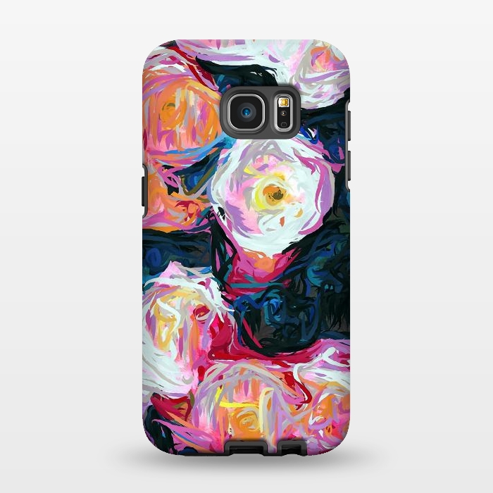 Galaxy S7 EDGE StrongFit Flowerella by Uma Prabhakar Gokhale