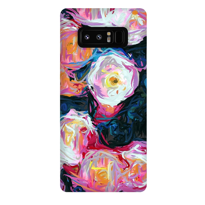 Galaxy Note 8 StrongFit Flowerella by Uma Prabhakar Gokhale