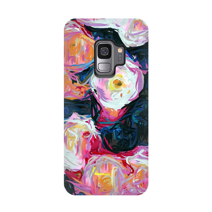 Galaxy S9 StrongFit Flowerella by Uma Prabhakar Gokhale