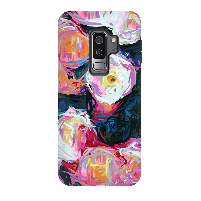 Galaxy S9 plus StrongFit Flowerella by Uma Prabhakar Gokhale