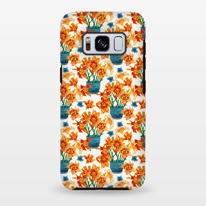 Galaxy S8 plus StrongFit Lily Blossom by Uma Prabhakar Gokhale