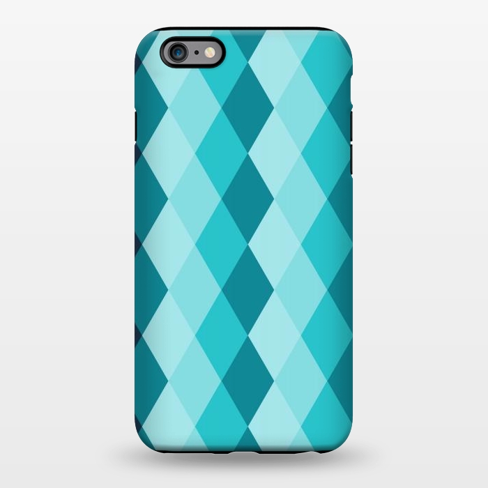 iPhone 6/6s plus StrongFit blue ceramic tiles by TMSarts