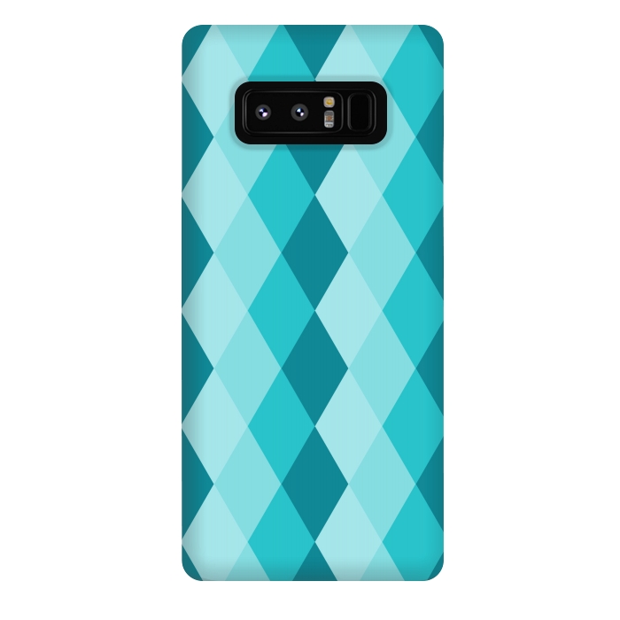 Galaxy Note 8 StrongFit blue ceramic tiles by TMSarts