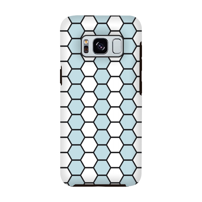 Galaxy S8 StrongFit Honeycomb Mosaic  by TMSarts