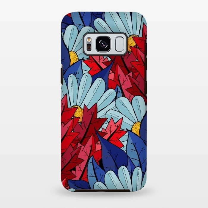 Galaxy S8 plus StrongFit The flowers and the leaves by Steve Wade (Swade)