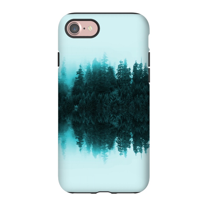 iPhone 7 StrongFit Cloudy Forest by Creativeaxle