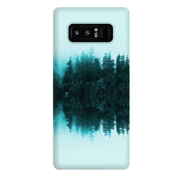 Galaxy Note 8 StrongFit Cloudy Forest by Creativeaxle