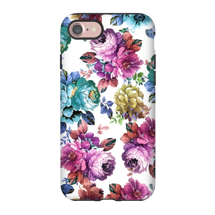 iPhone 7 StrongFit Fluorescent Roses by Creativeaxle