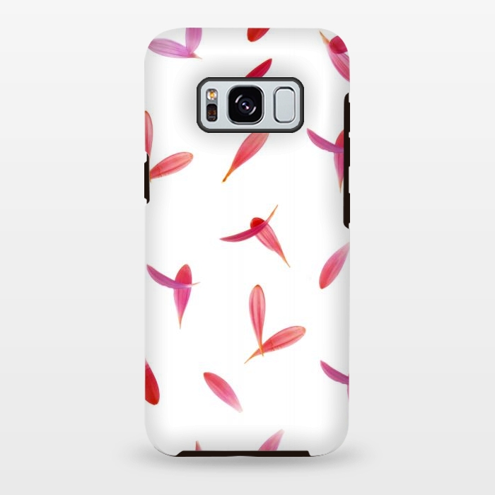 Galaxy S8 plus StrongFit Red Rose Leaves by Creativeaxle