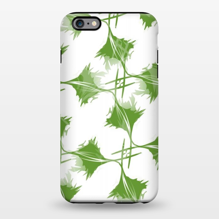 iPhone 6/6s plus StrongFit Green Leaves by Creativeaxle