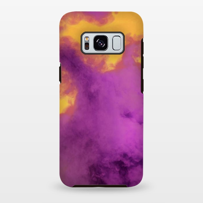 Galaxy S8 plus StrongFit Ultraviolet Smoke by Gringoface Designs
