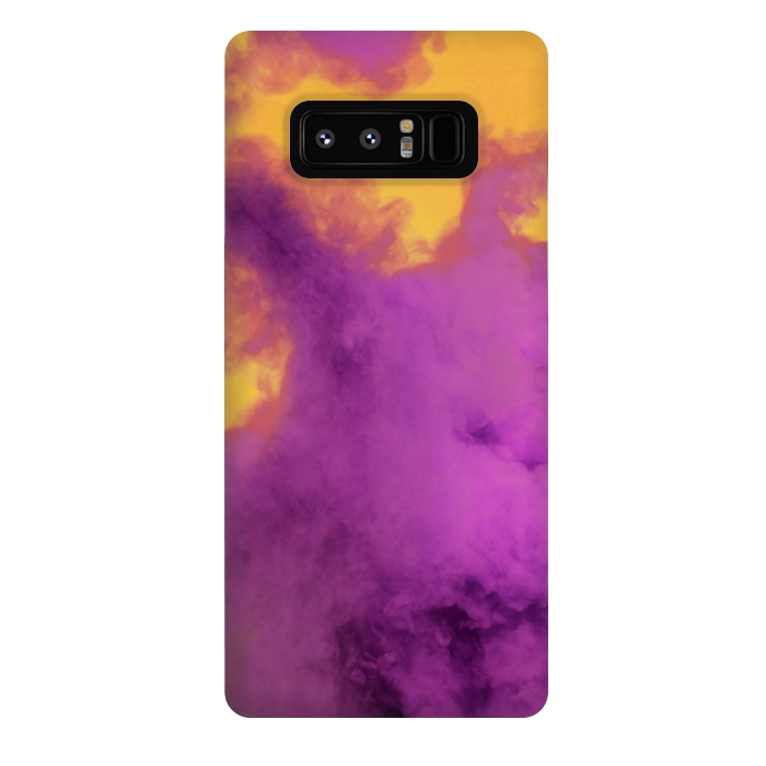Galaxy Note 8 StrongFit Ultraviolet Smoke by Gringoface Designs