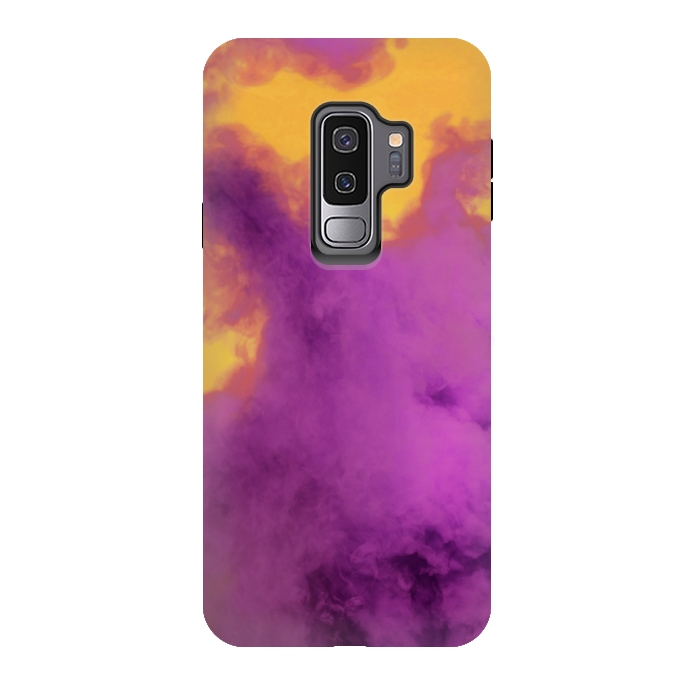 Galaxy S9 plus StrongFit Ultraviolet Smoke by Gringoface Designs