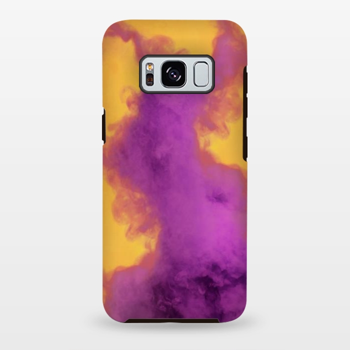 Galaxy S8 plus StrongFit Ultraviolet Fumes by Gringoface Designs