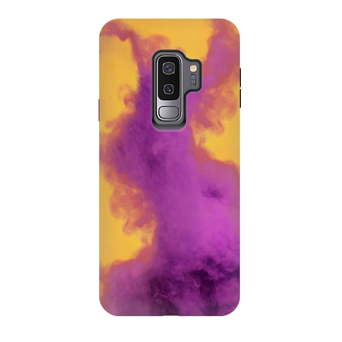 Galaxy S9 plus StrongFit Ultraviolet Fumes by Gringoface Designs