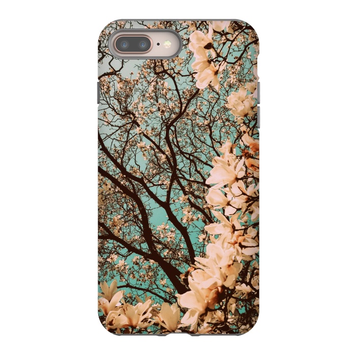 iPhone 7 plus StrongFit Spring Time Cherry Blossoms by Gringoface Designs