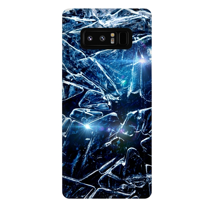 Galaxy Note 8 StrongFit Cracked Ice by Gringoface Designs