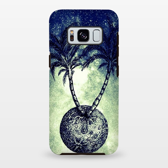 Galaxy S8 plus StrongFit Paradise is on the Moon by Gringoface Designs