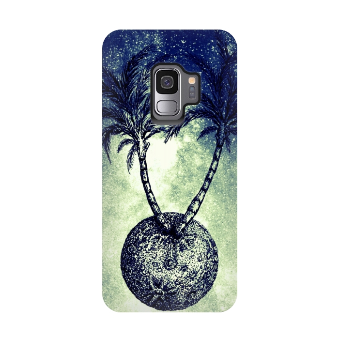 Galaxy S9 StrongFit Paradise is on the Moon by Gringoface Designs