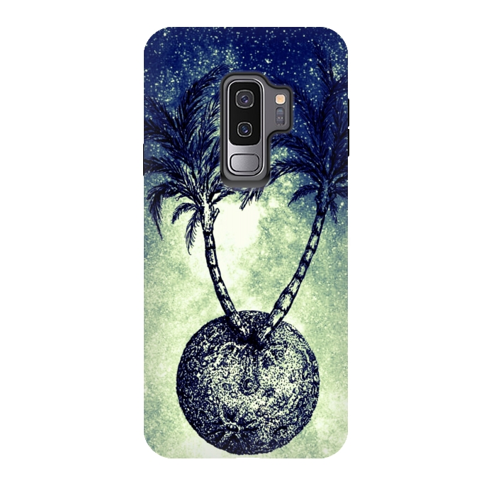 Galaxy S9 plus StrongFit Paradise is on the Moon by Gringoface Designs