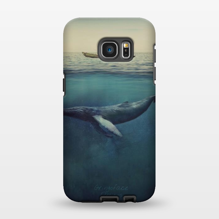 Galaxy S7 EDGE StrongFit The old Sea by Gringoface Designs
