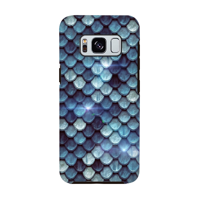 Galaxy S8 StrongFit Snake skin by Gringoface Designs