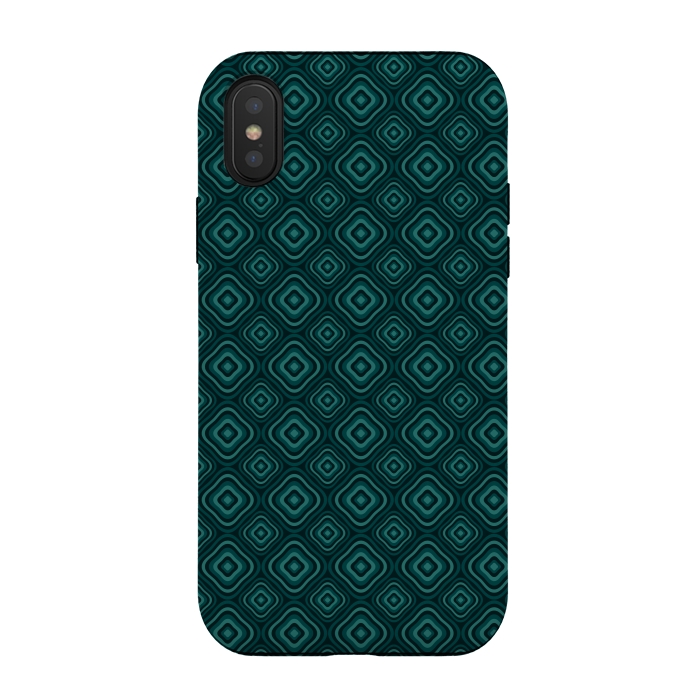 iPhone Xs / X StrongFit Rounded Rectangle Bubbles by TMSarts
