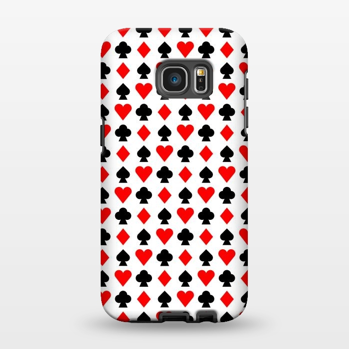 Galaxy S7 EDGE StrongFit playing cards by TMSarts
