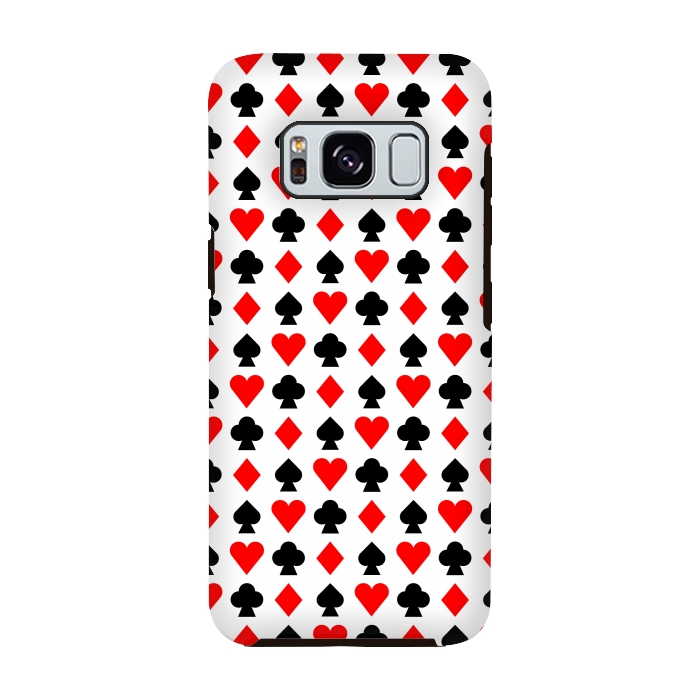 Galaxy S8 StrongFit playing cards by TMSarts