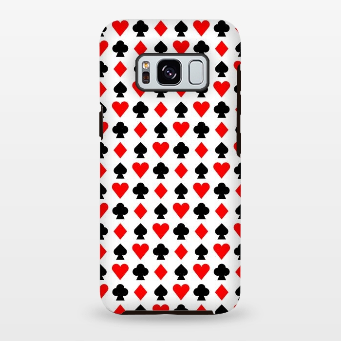 Galaxy S8 plus StrongFit playing cards by TMSarts