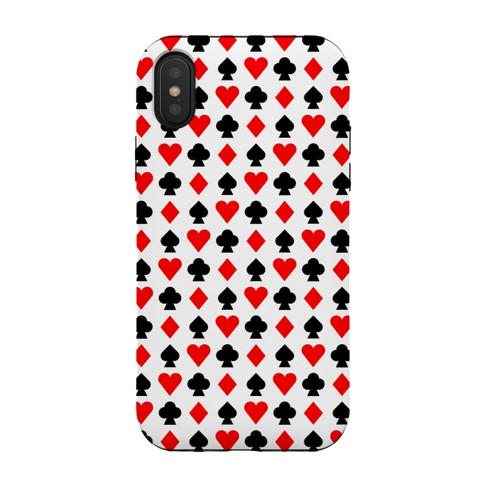 iPhone Xs / X StrongFit playing cards by TMSarts
