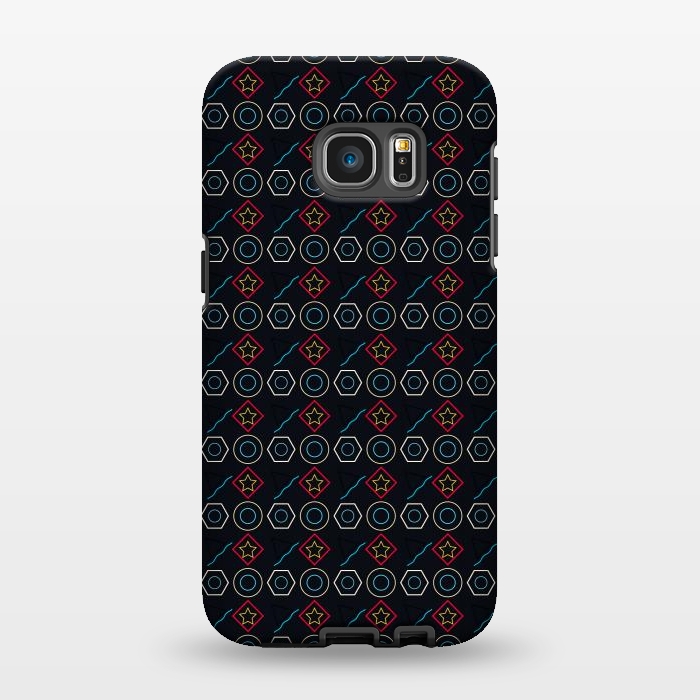 Galaxy S7 EDGE StrongFit Basic Geometric Shapes by TMSarts