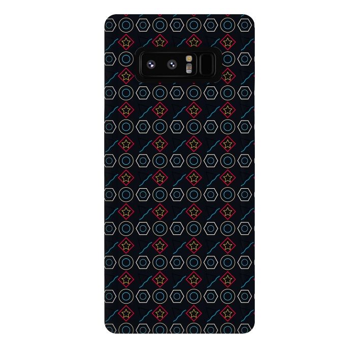 Galaxy Note 8 StrongFit Basic Geometric Shapes by TMSarts
