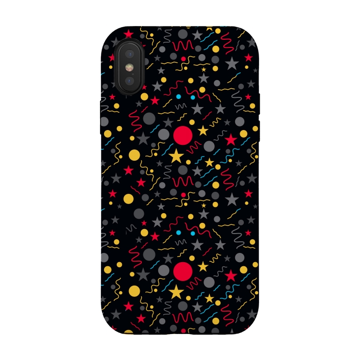 iPhone Xs / X StrongFit splash shapes by TMSarts