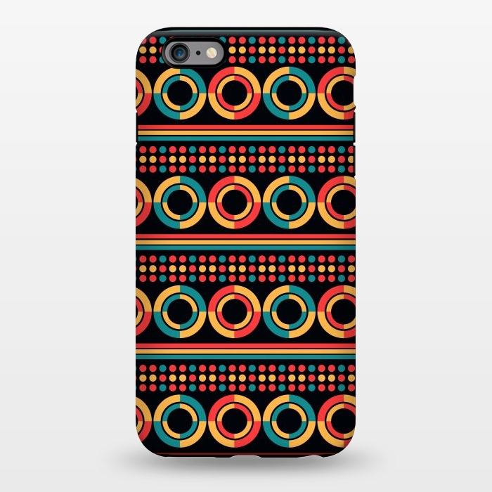 iPhone 6/6s plus StrongFit Multicolored Circles by TMSarts
