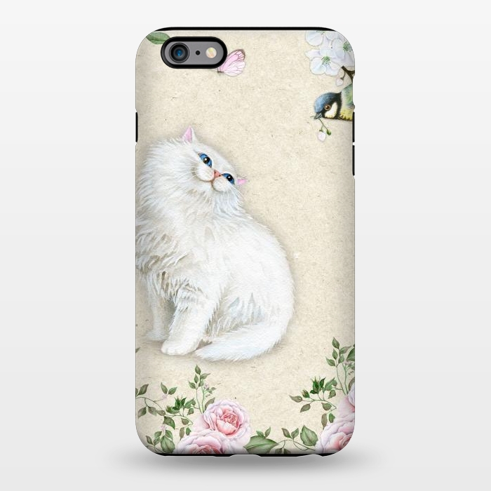 iPhone 6/6s plus StrongFit Kitty Welcomes Bird by Creativeaxle