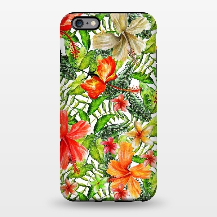 iPhone 6/6s plus StrongFit Hibiscus Pattern by  Utart