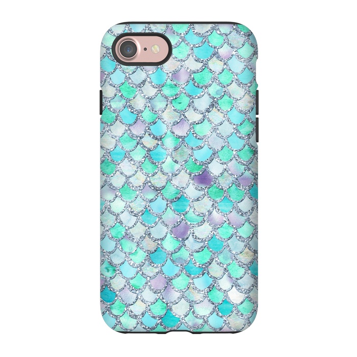 iPhone 7 StrongFit Hand drawn mermaid scales  by  Utart
