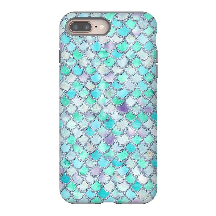 iPhone 7 plus StrongFit Hand drawn mermaid scales  by  Utart