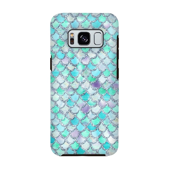 Galaxy S8 StrongFit Hand drawn mermaid scales  by  Utart