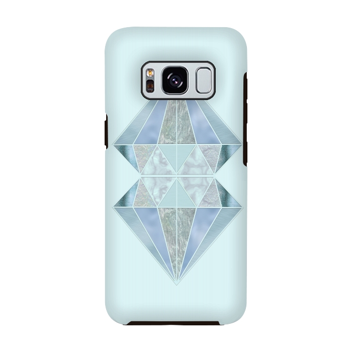 Galaxy S8 StrongFit Glamorous Gemstone Diamonds by Andrea Haase