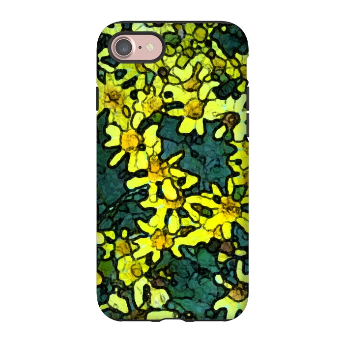 iPhone 7 StrongFit Yellow Daisies by Majoih
