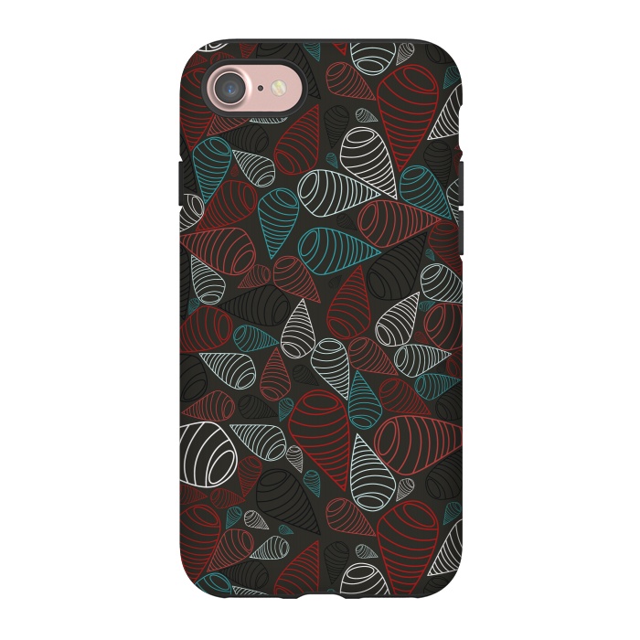 iPhone 7 StrongFit Abstract Swirls  by TMSarts